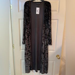 Crazy Train tall crushed kimono (xxl) NWT